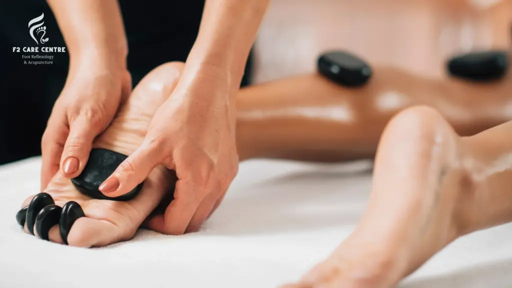 #f2 care chennai #Relax with Hot Stone Foot Reflexology in Nungambakkam,Chennai